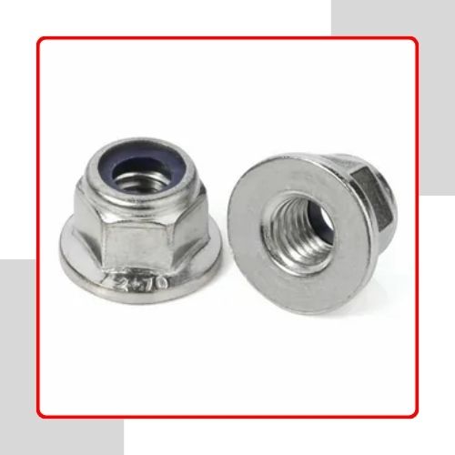 Titanium Gr 5 Serrated Flange Locknuts in UAWE